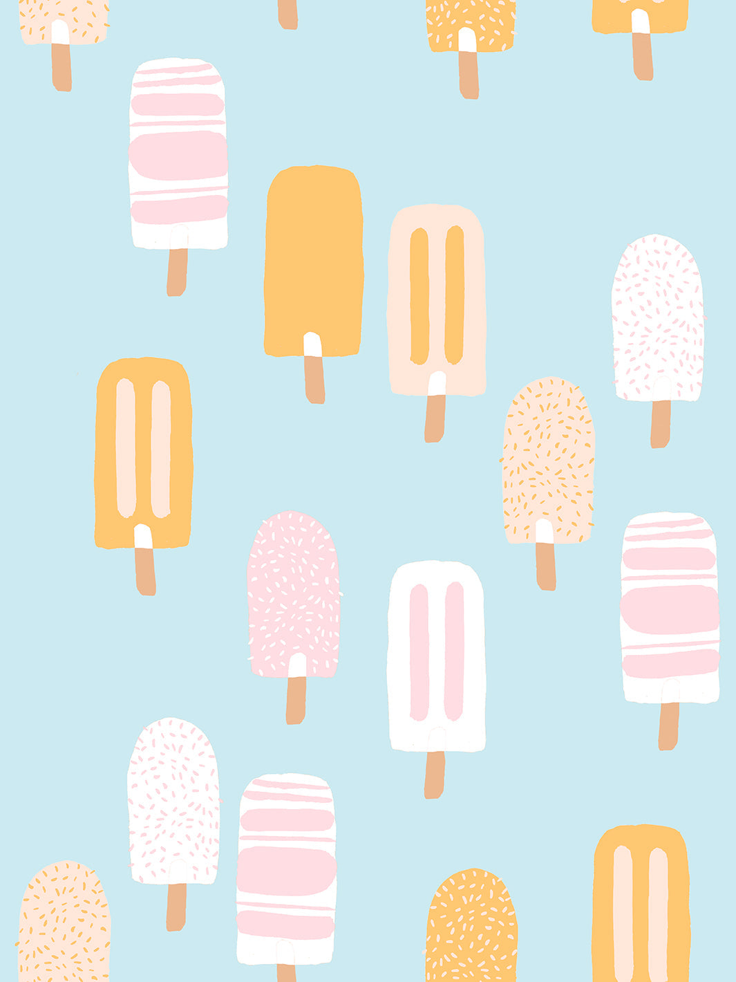 'popsicles' Wallpaper By Tea Collection - Sky
