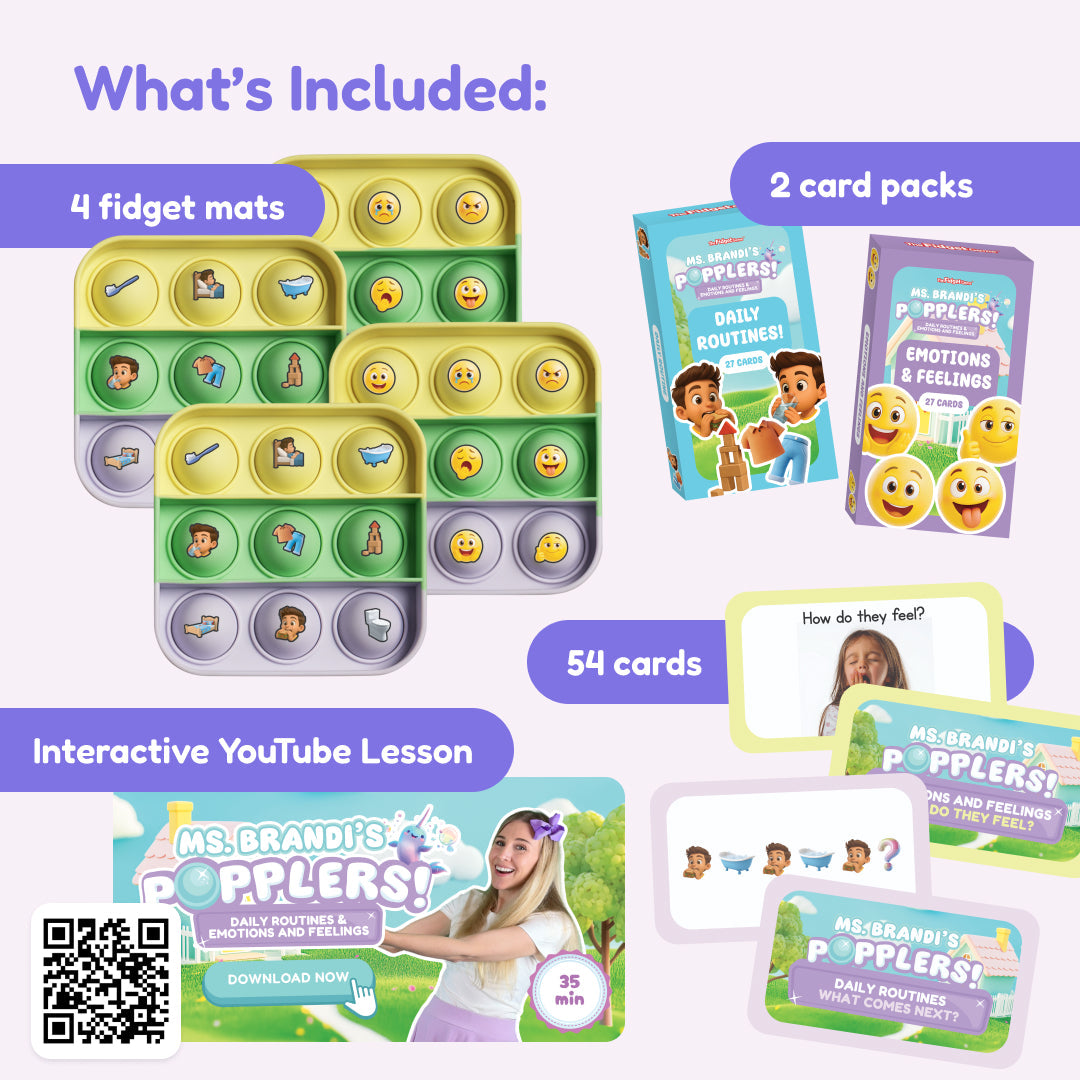 Popplers: Daily Routines & Emotions And Feelings