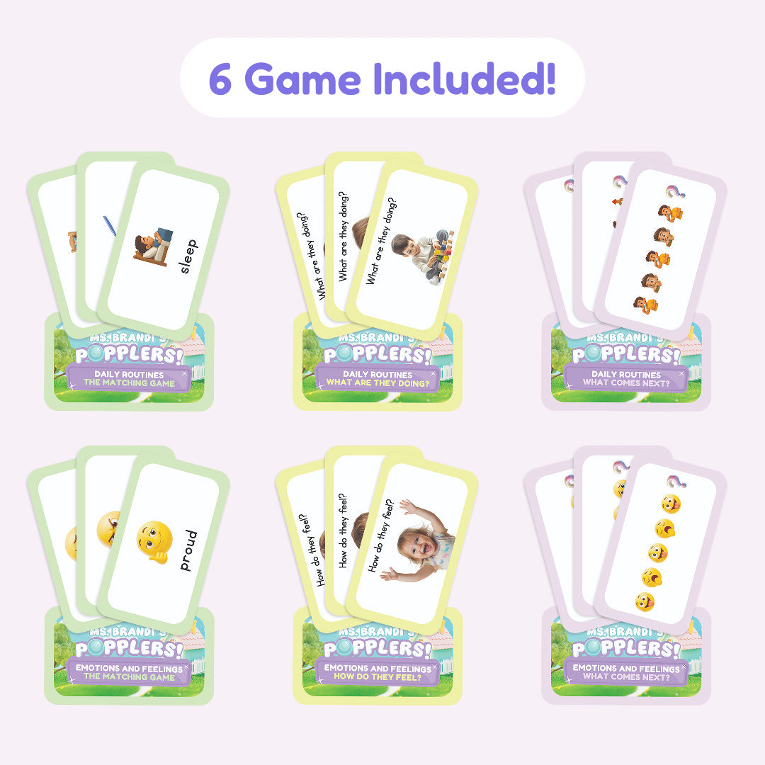 Popplers: Daily Routines & Emotions And Feelings