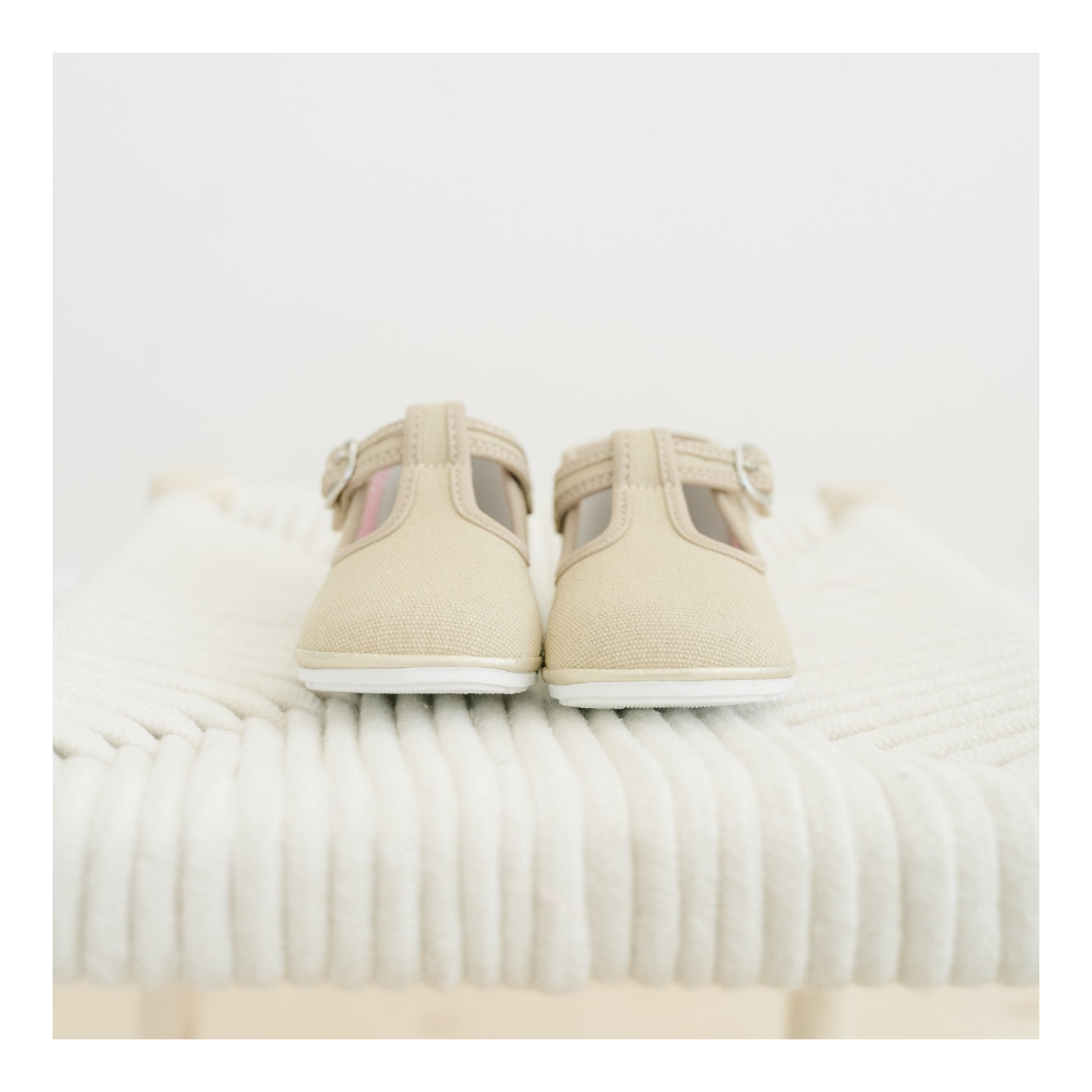 Poppy Canvas T-strap Mary Jane (baby)