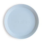 Round Dinnerware Plates, Set Of 2