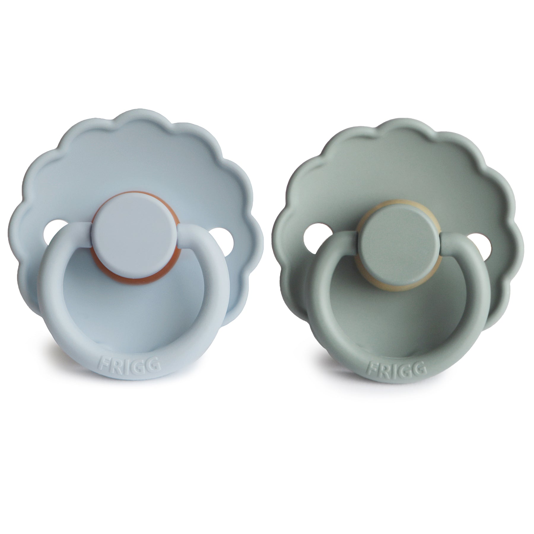 Frigg Daisy Natural Rubber Pacifier 2-pack