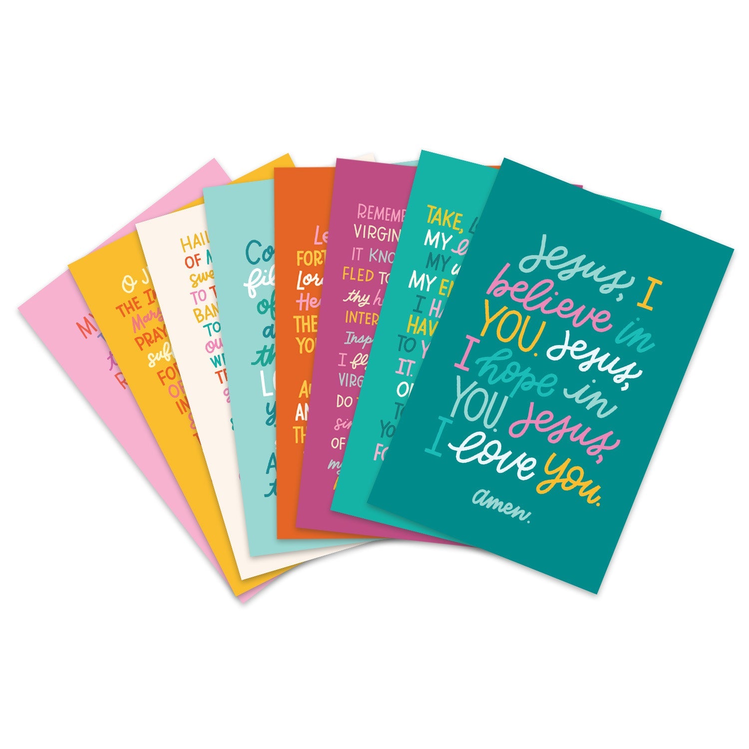 Prayer Postcard Pack (set Of 8)
