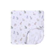 Dino Derby Swaddle Blanket