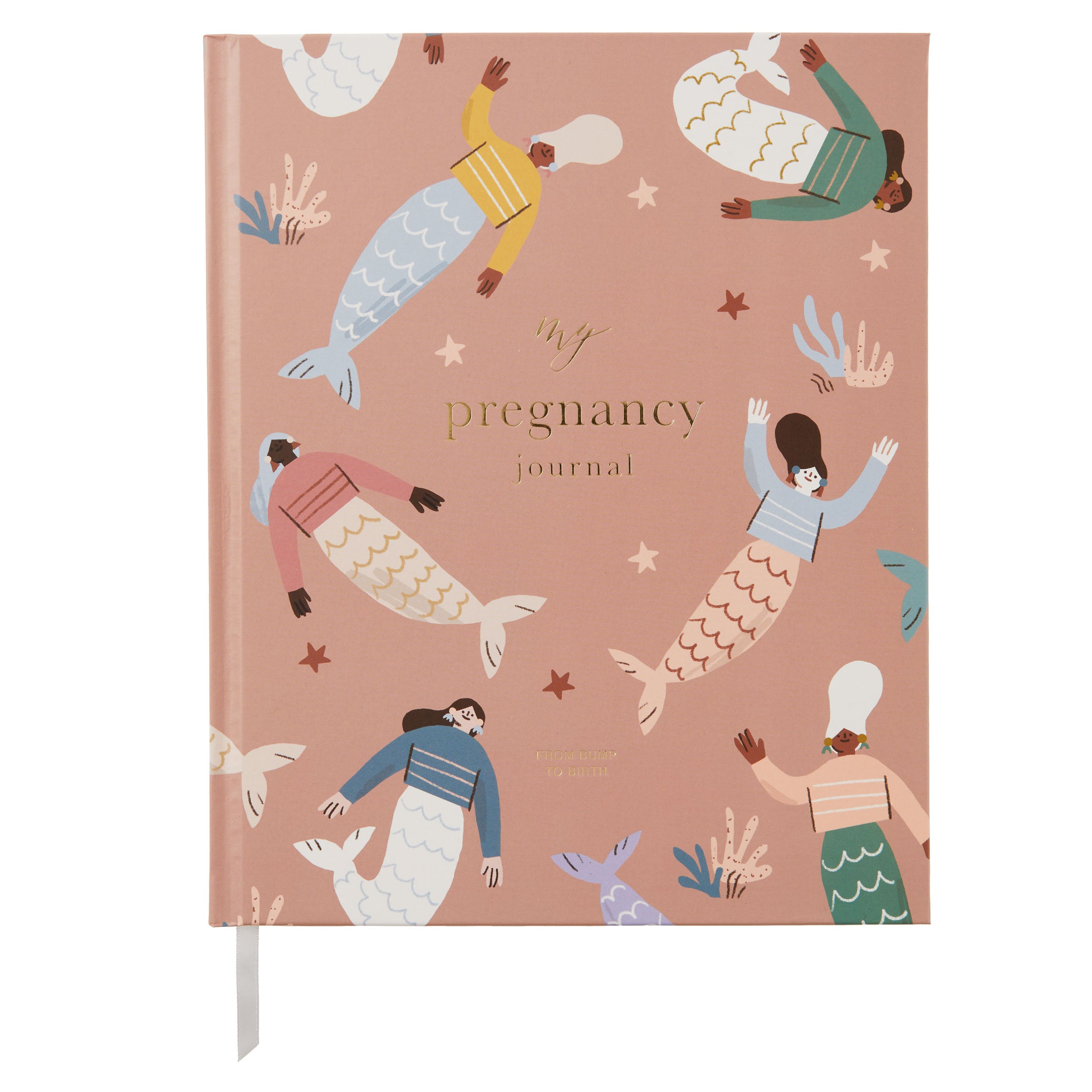 My Pregnancy Journal - Mermaids with Gilded Edges