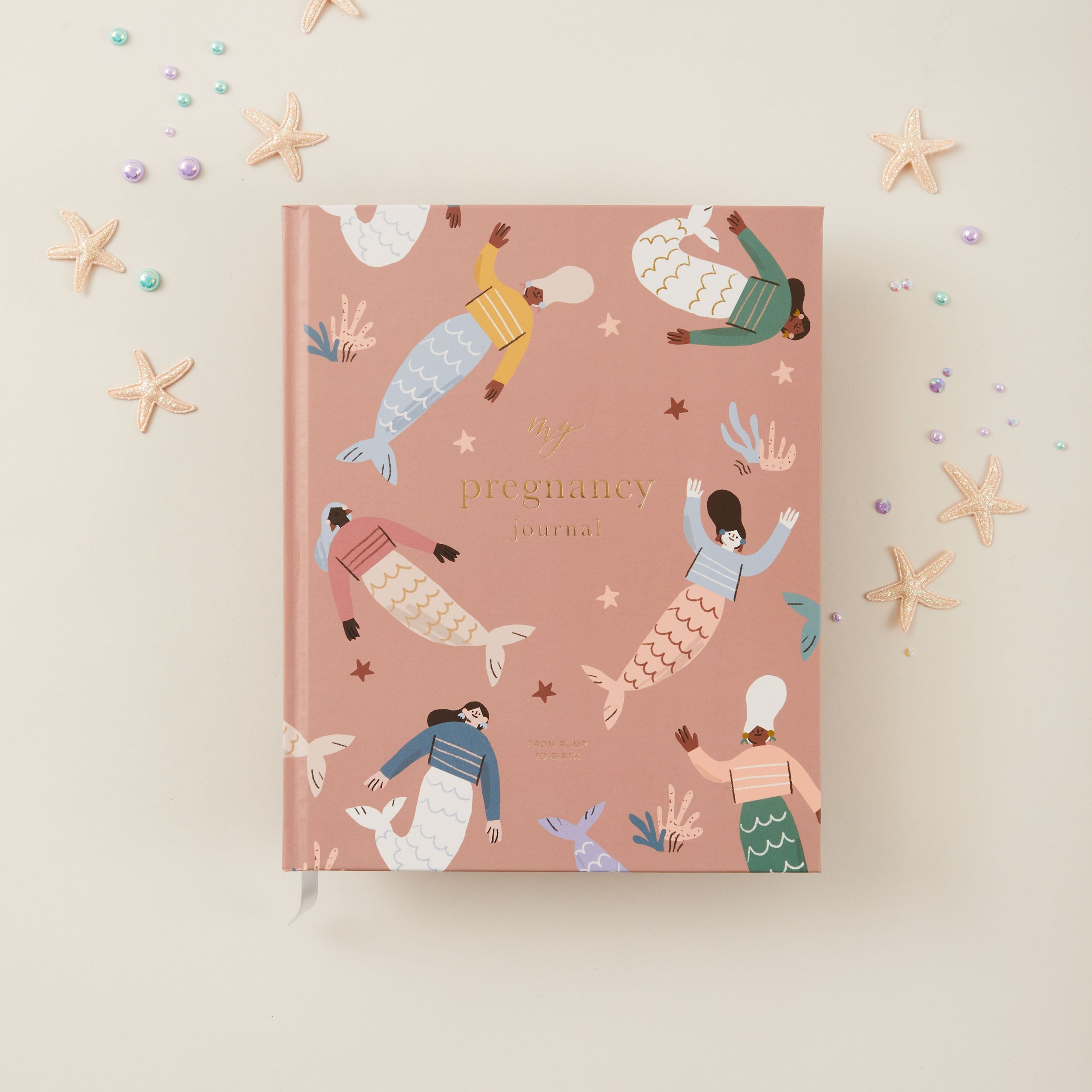 My Pregnancy Journal - Mermaids with Gilded Edges