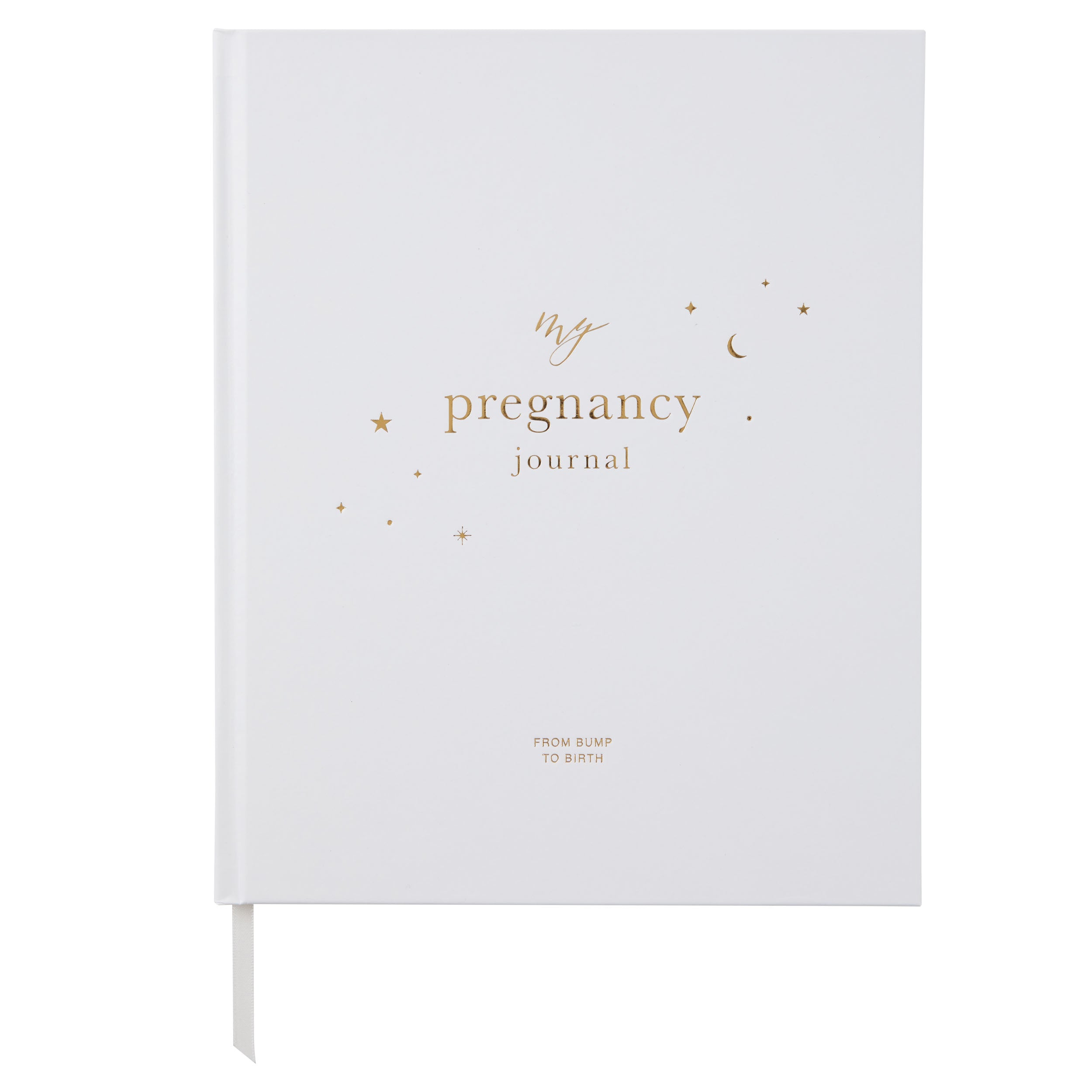 My Pregnancy Journal - White