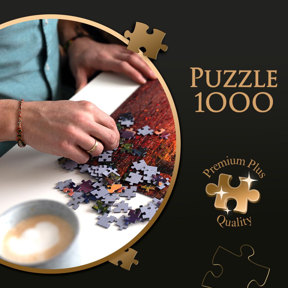 Premium Plus Wild Leopard 1000 Piece Puzzle