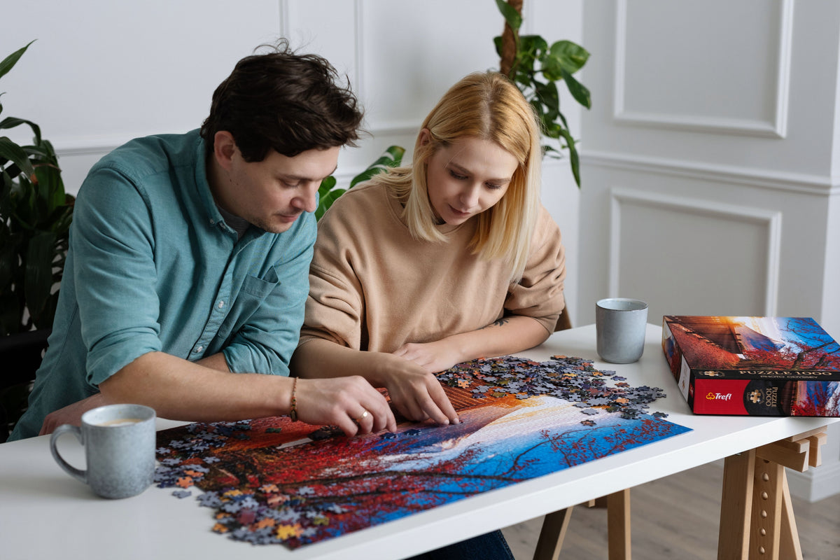 Premium Plus Seaside Harbour 1000 Piece Puzzle
