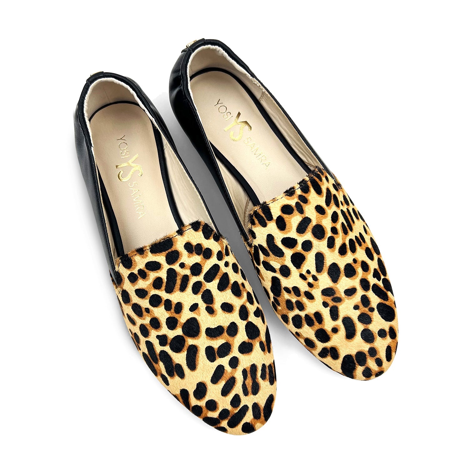 Preslie Loafer In Leopard Calf Hair