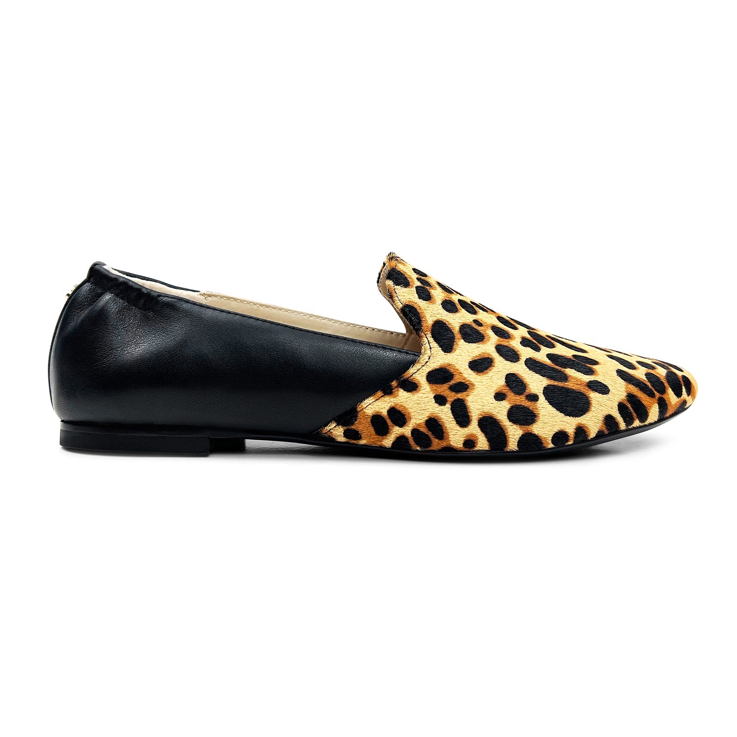 Preslie Loafer In Leopard Calf Hair