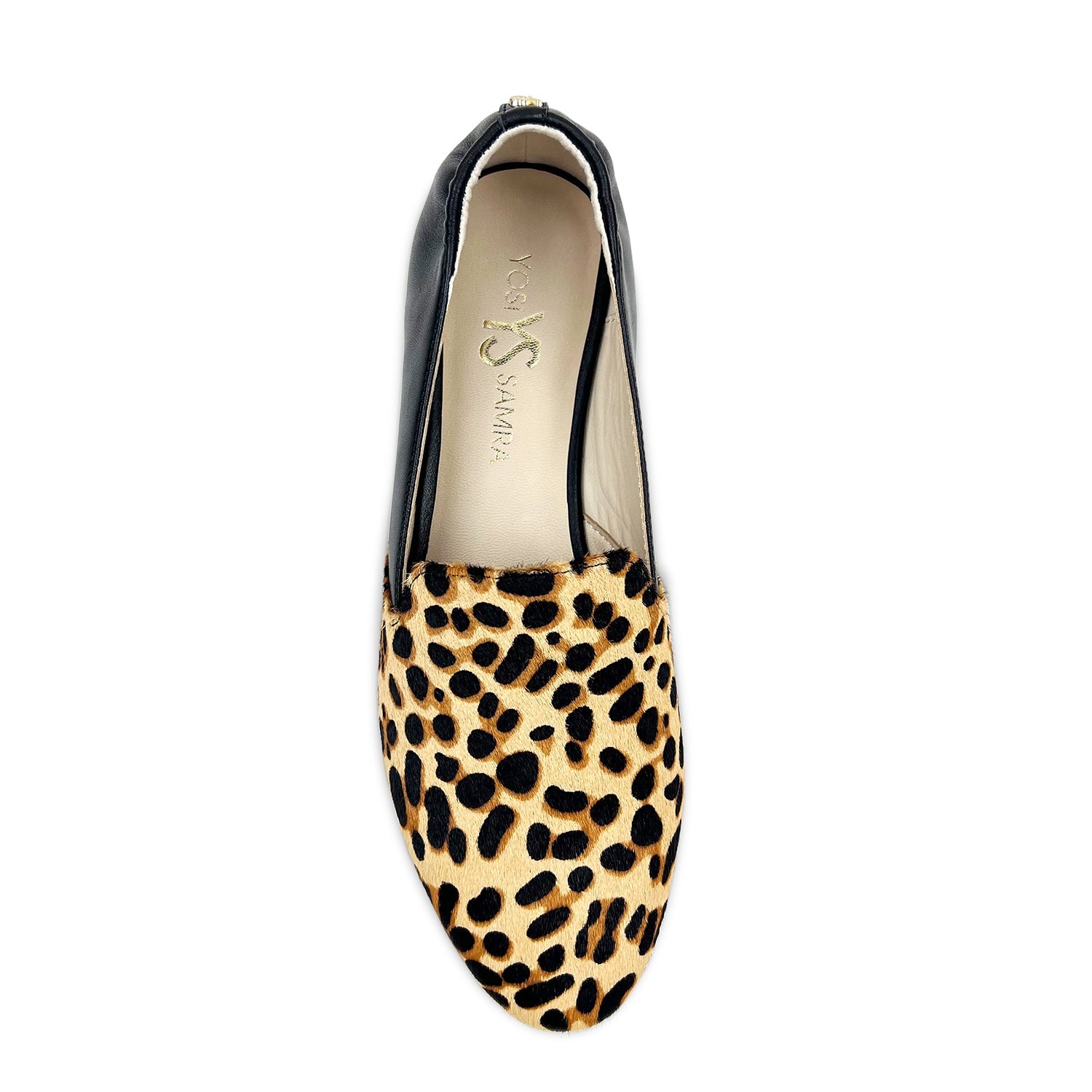 Preslie Loafer In Leopard Calf Hair