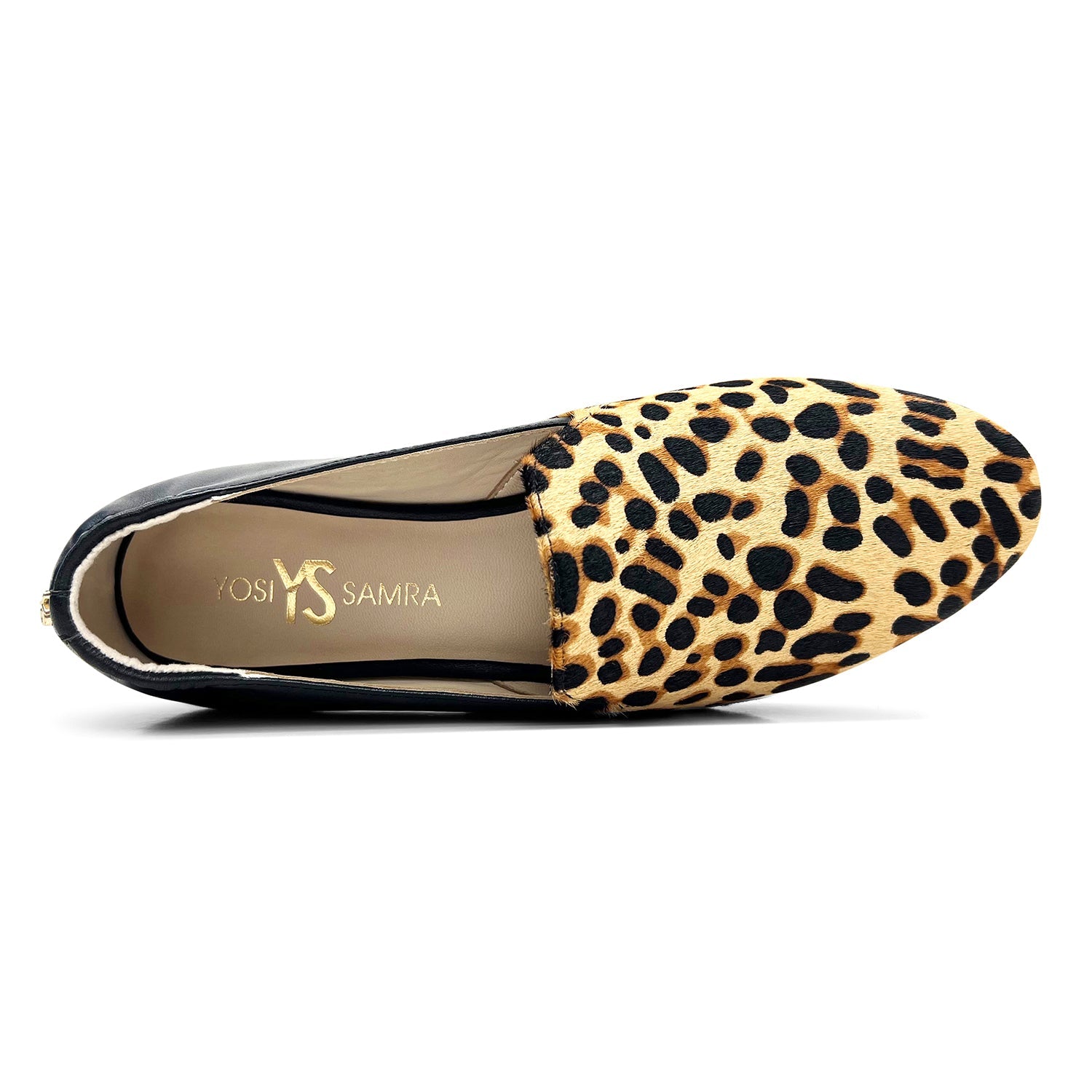 Preslie Loafer In Leopard Calf Hair