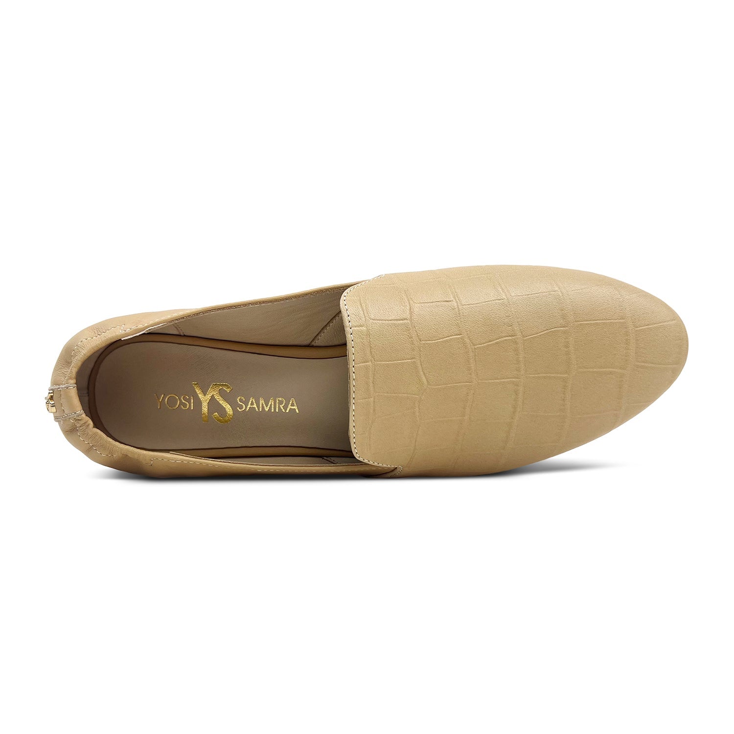 Preslie Loafer In Tan Reptile Leather