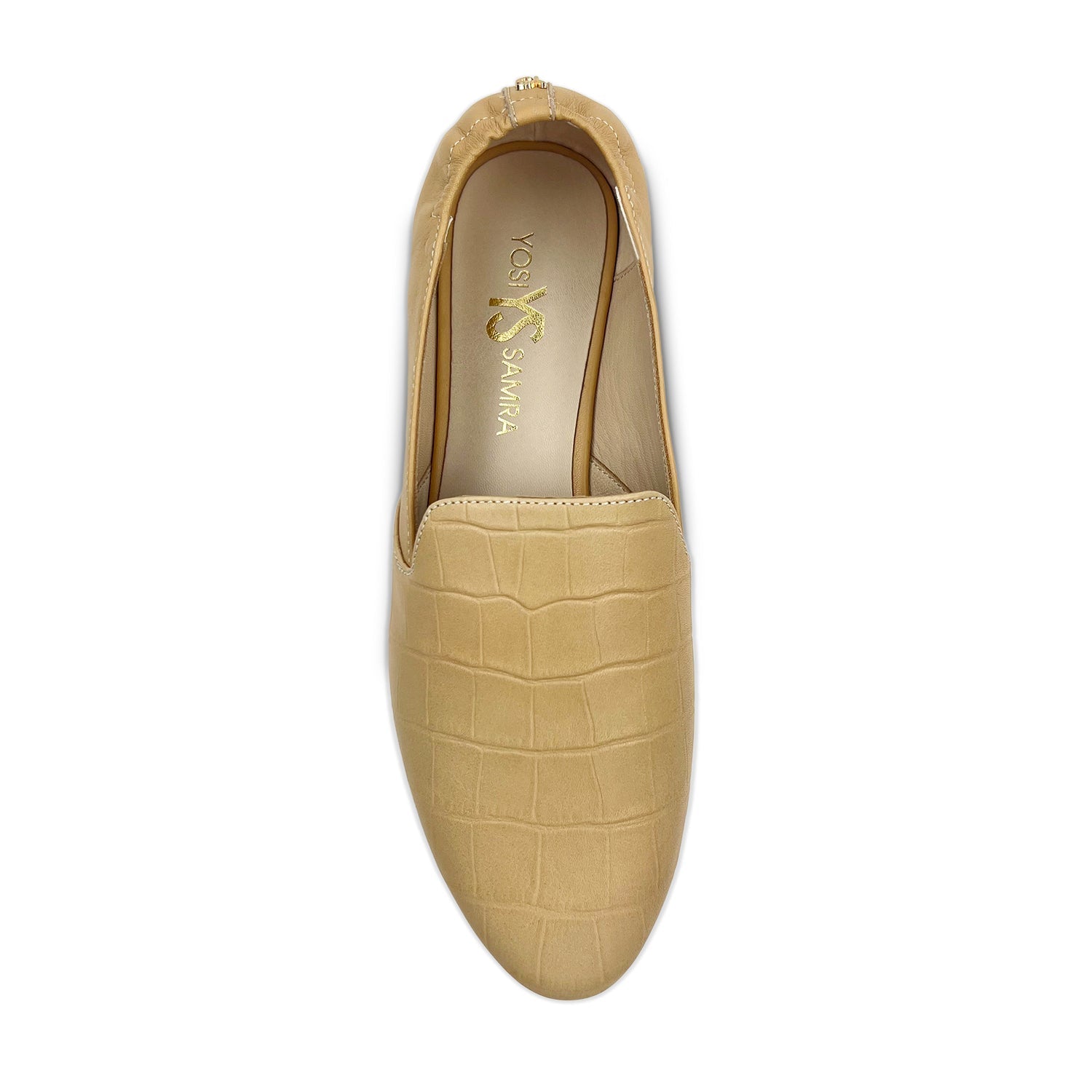 Preslie Loafer In Tan Reptile Leather