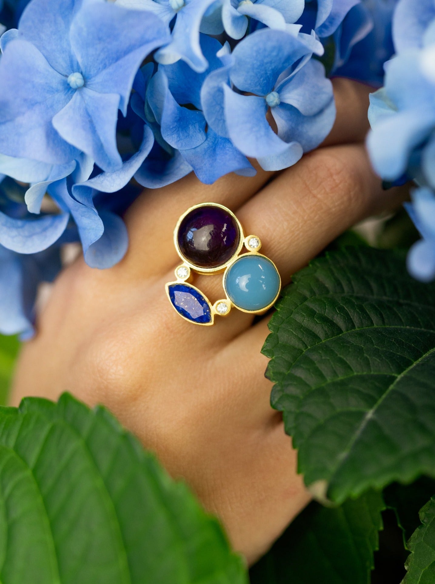 Three-stone Statement Ring