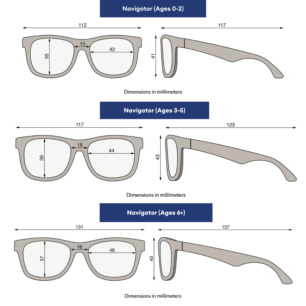 Blue Crush Navigator | Smoke Lenses
