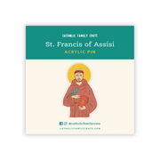 St. Francis Of Assisi Pin