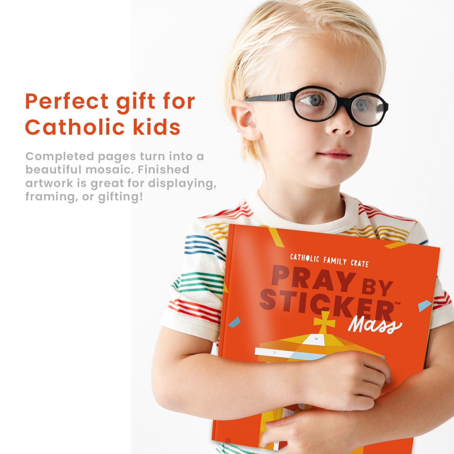 Pray By Sticker: Mass Sticker Book