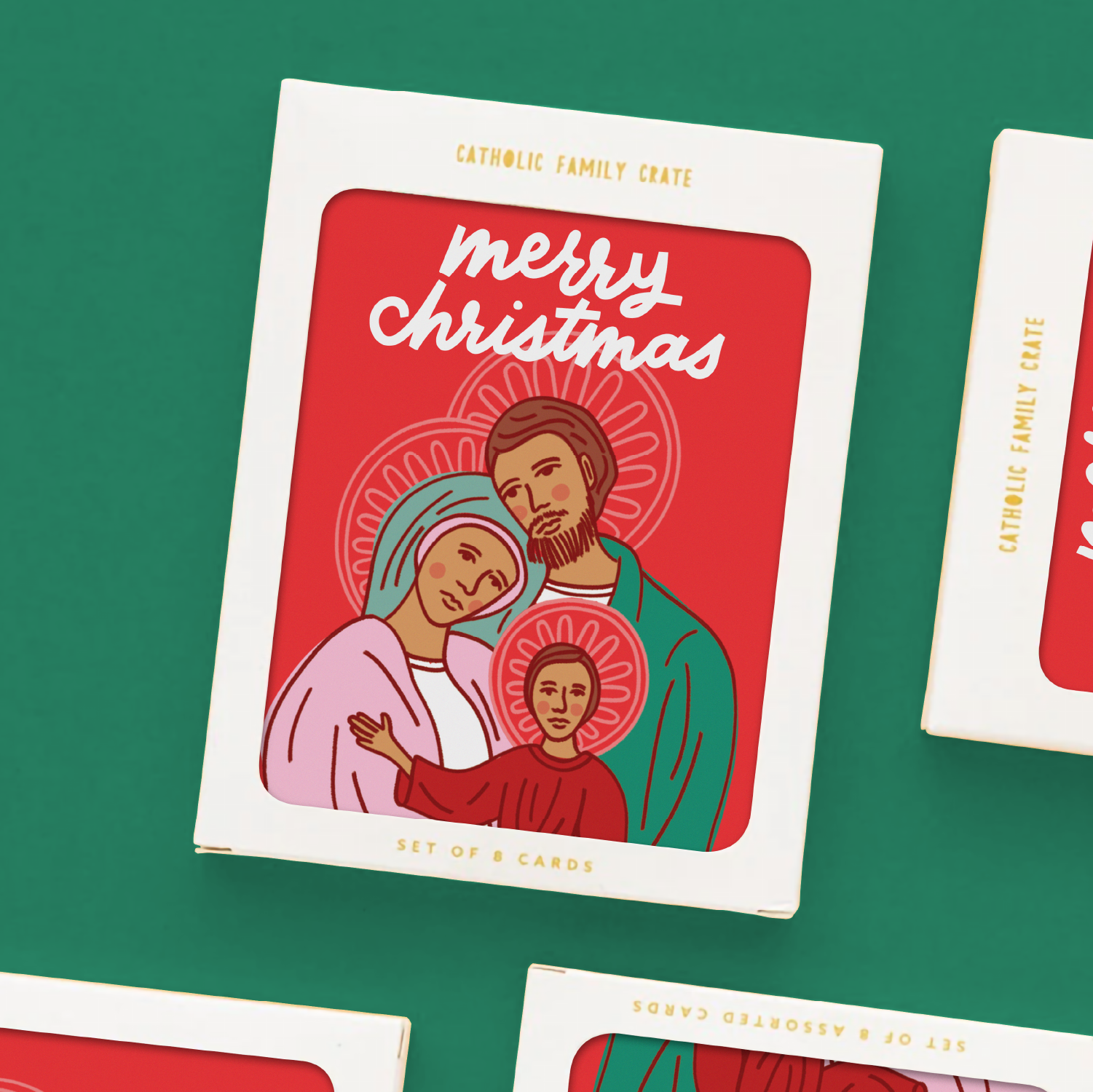 Christmas Greeting Cards (set Of 8)