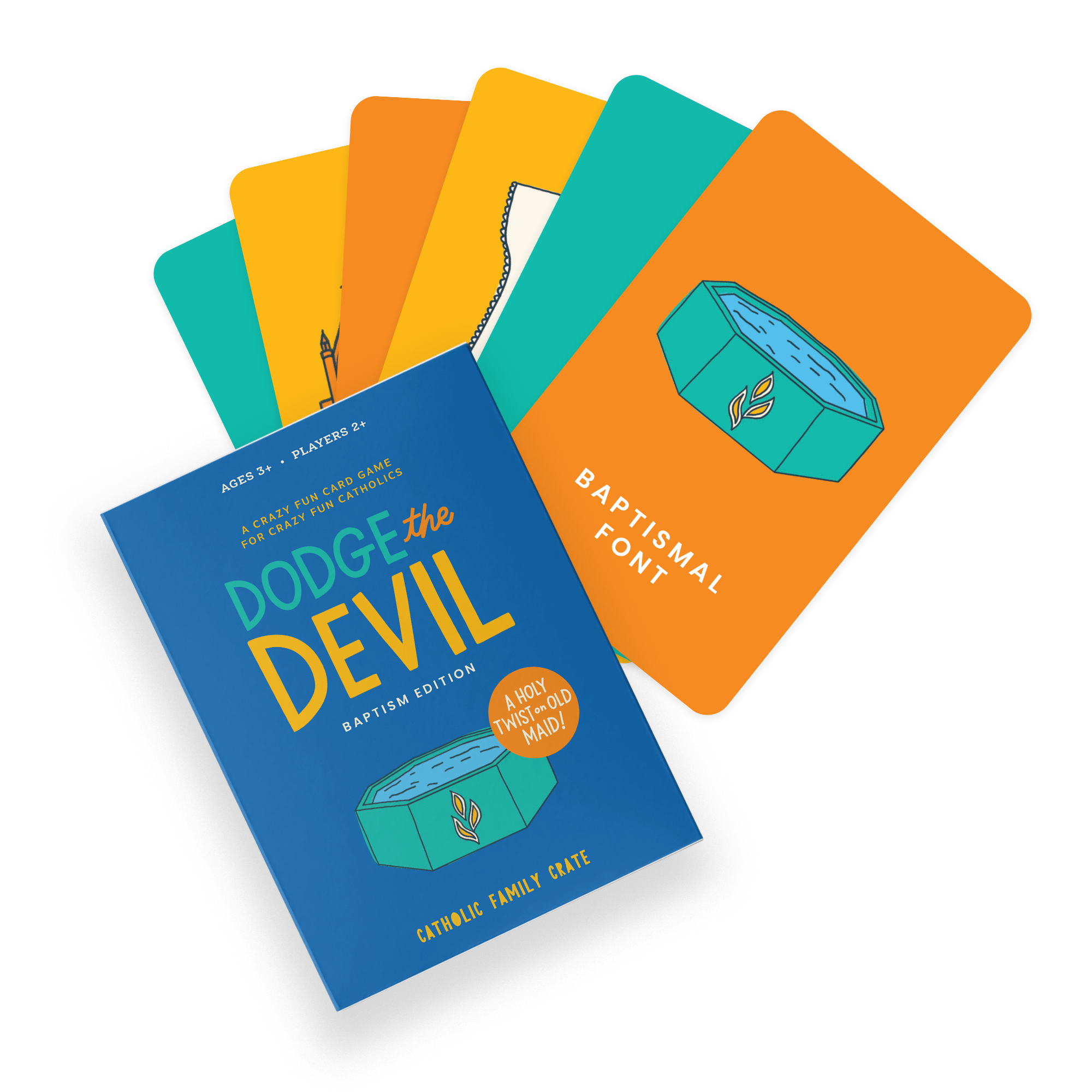 Dodge The Devil - Baptism Edition (a Holy Twist On Old Maid!)