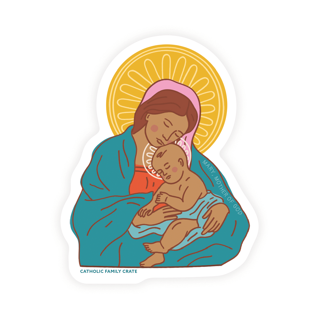 Mary, Mother Of God Sticker