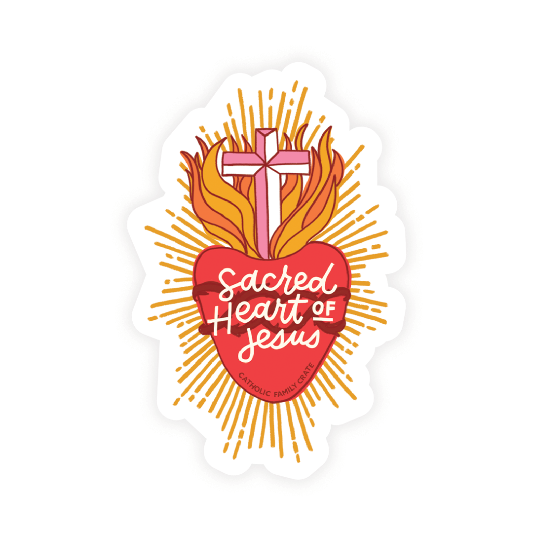 Sacred Heart Sticker