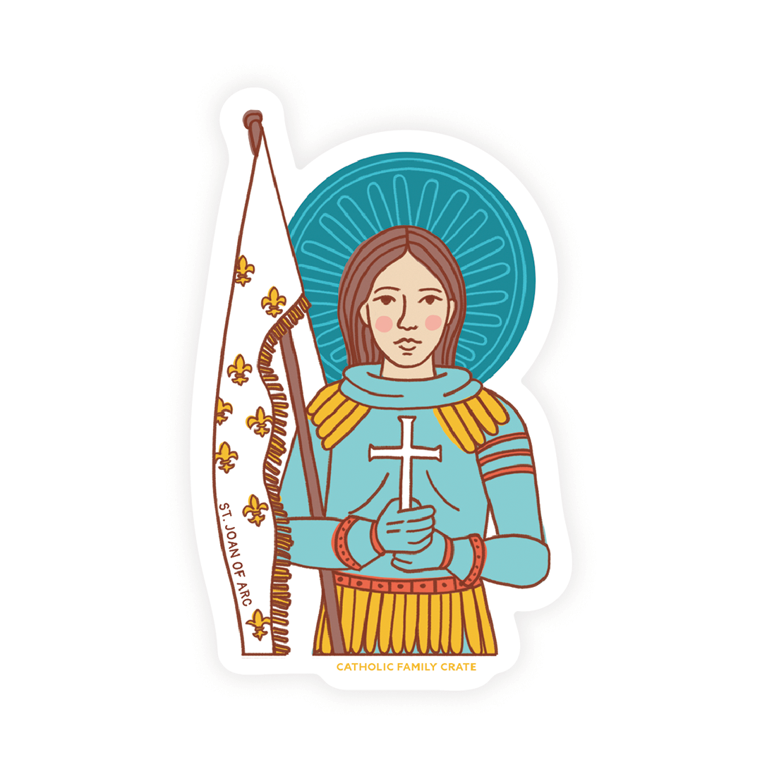 Saint Joan Of Arc Sticker