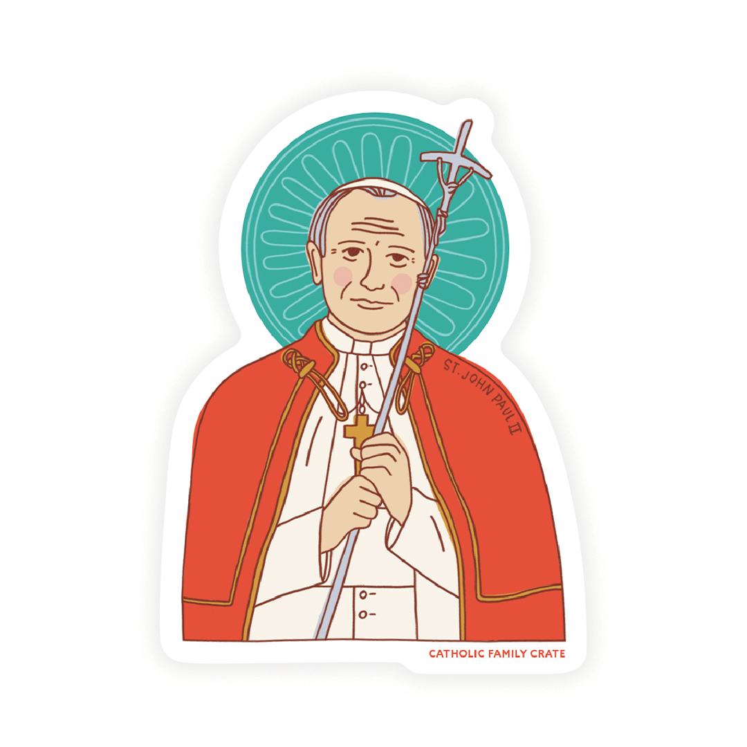 Saint John Paul Ii Sticker