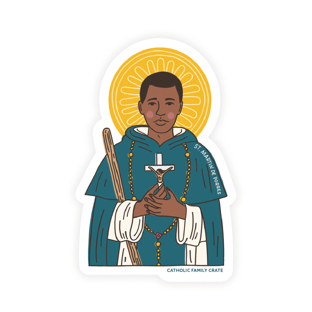 Saint Martin De Porres Sticker