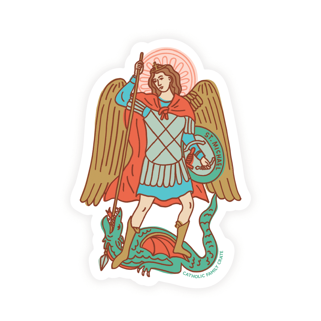 Saint Michael The Archangel Sticker