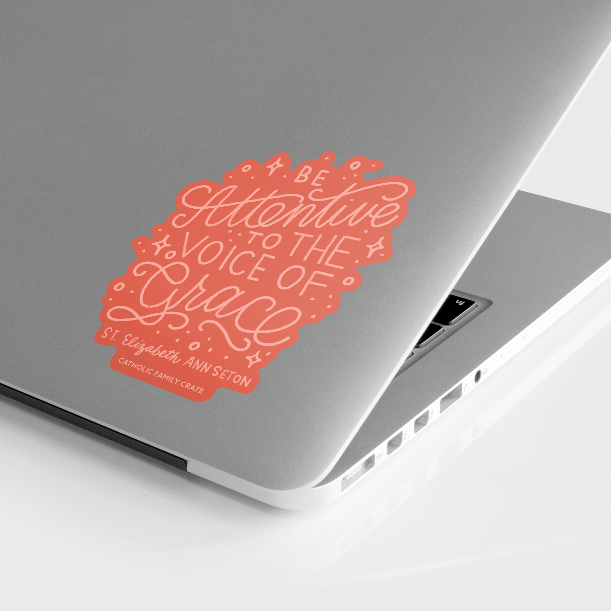 Be Attentive To The Voice Of Grace Sticker