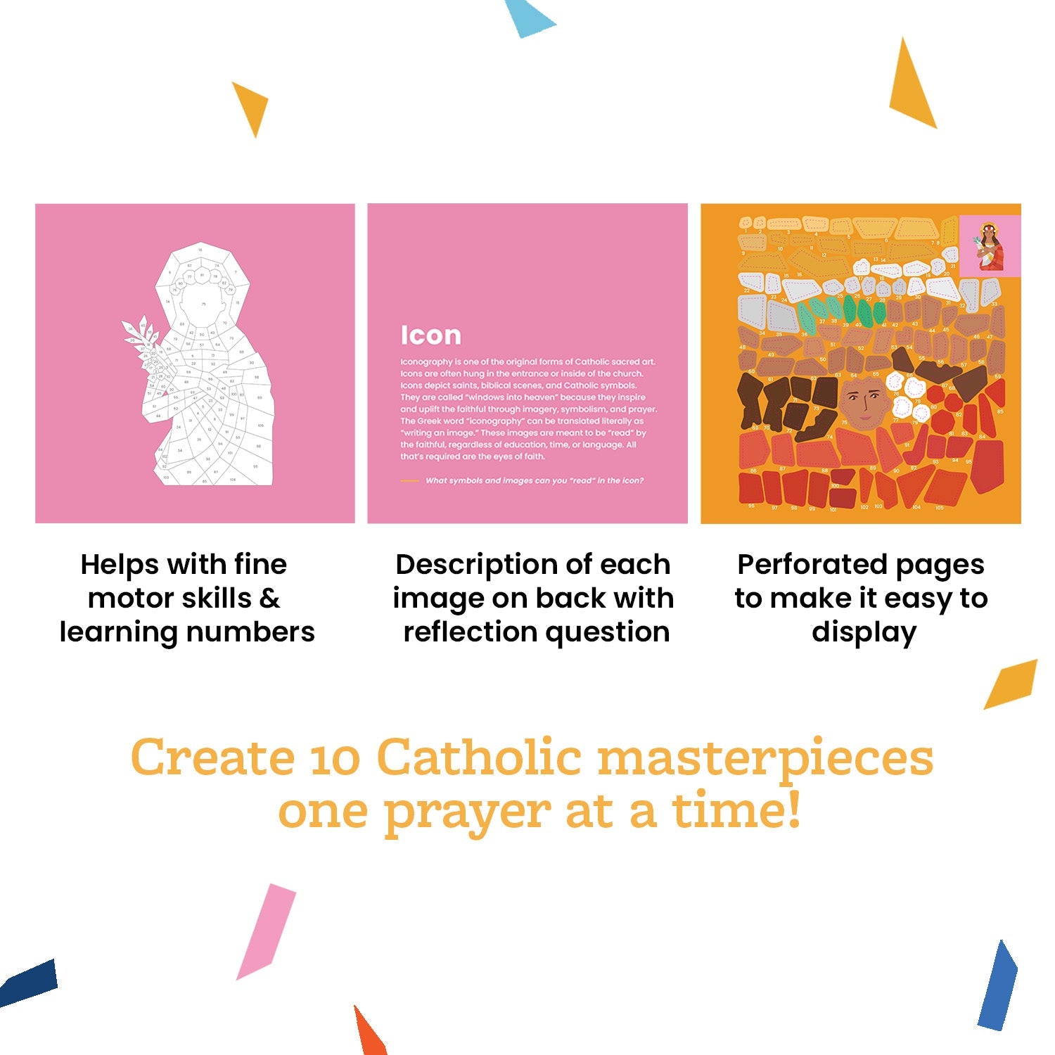 Pray By Sticker: Mass Sticker Book