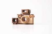 35mm Wooden Toy Camera Gift Set - Beech Wood With 2 Flashes ($85 Value)
