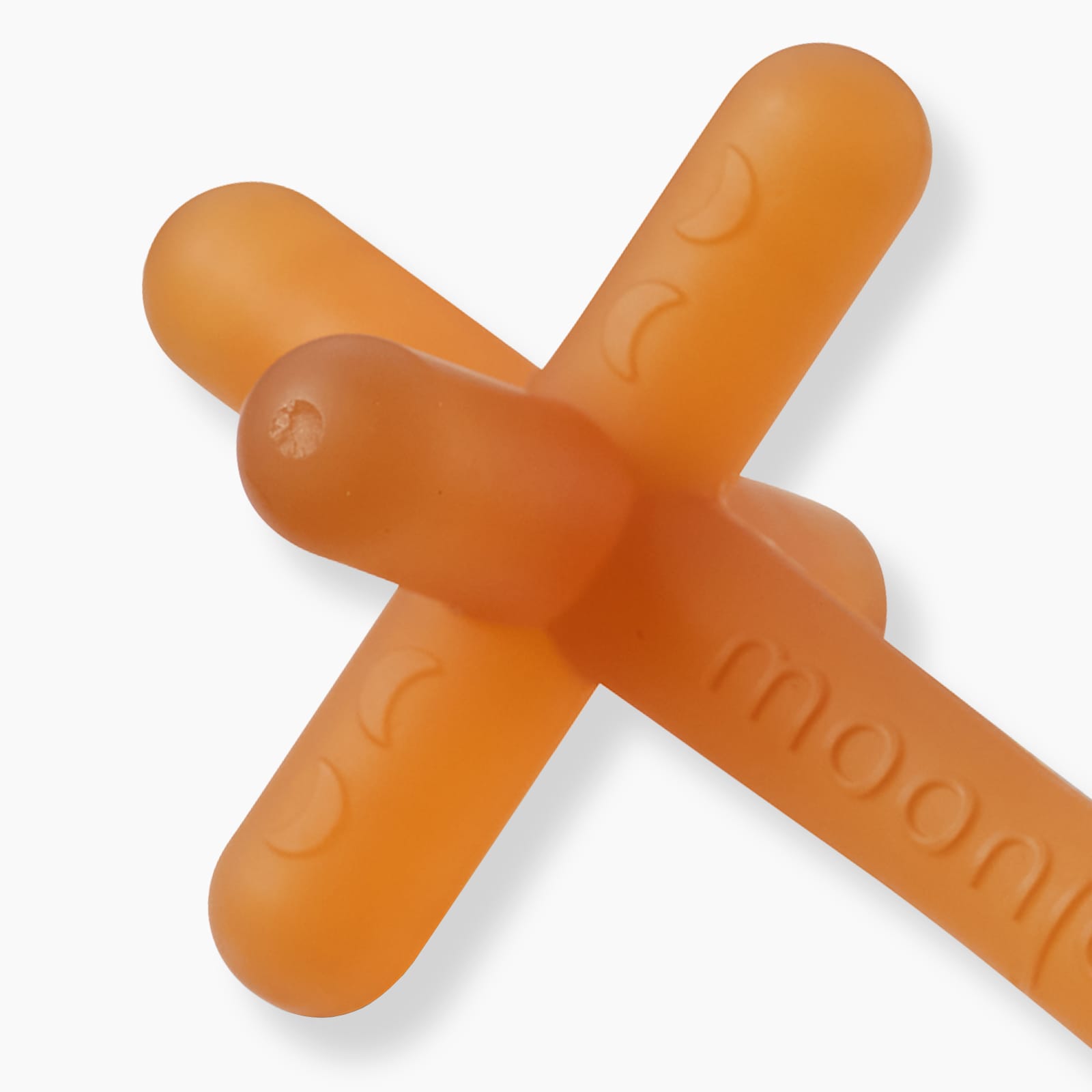 1-pack Natural Hevea Tree Rubber Patented Moonjax® Best Baby Teether