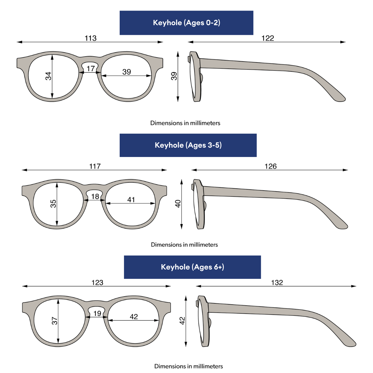 Seafoam Blue Keyhole | Seafoam Polarized Mirrored Lens
