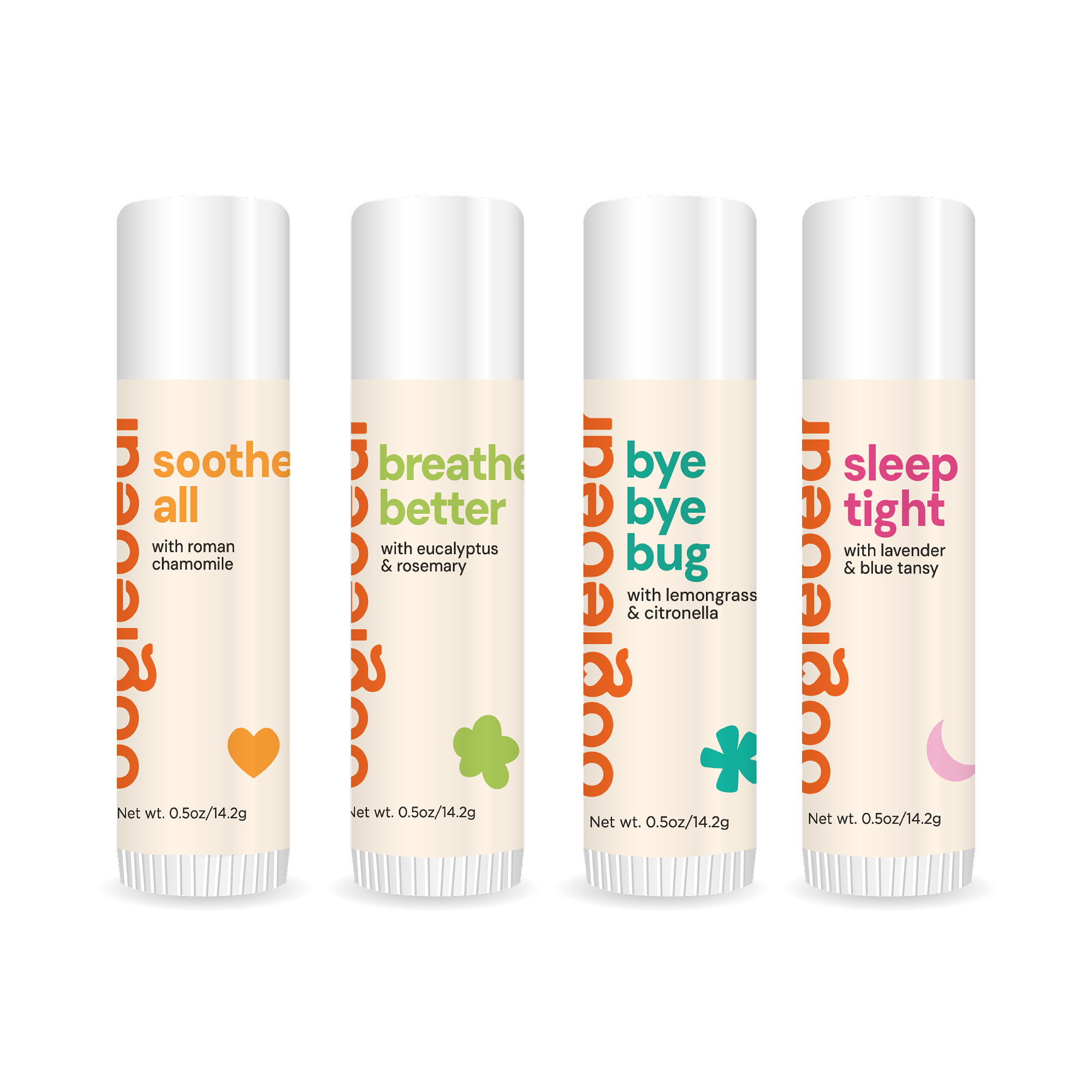 Oogiebear 4-pack Balm Collection