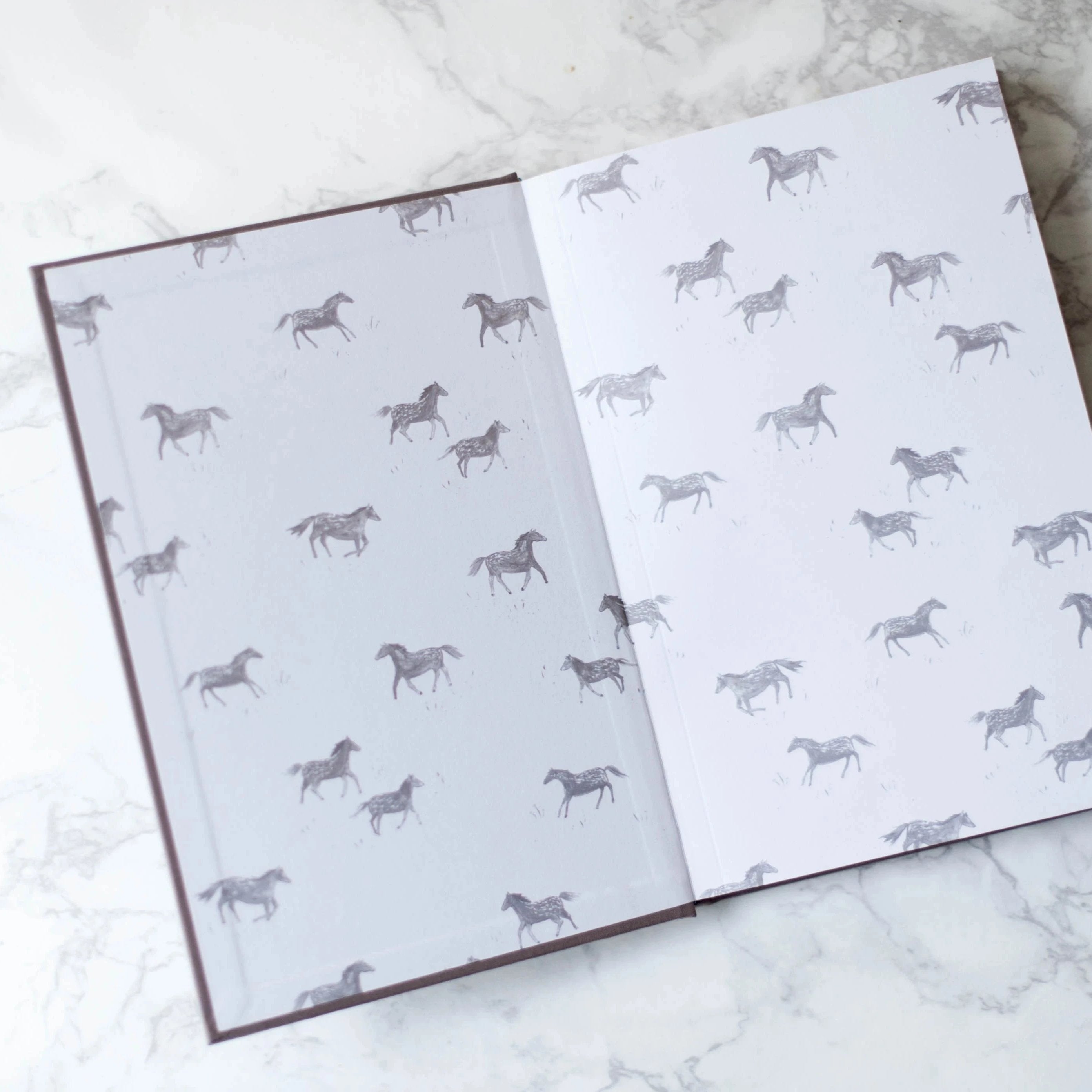 Adoption History Journal - Grey Linen by Promptly Journals