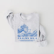 Psalms 93:4 The Lord Is Mightier Than The Waves Of The Sea Pullover