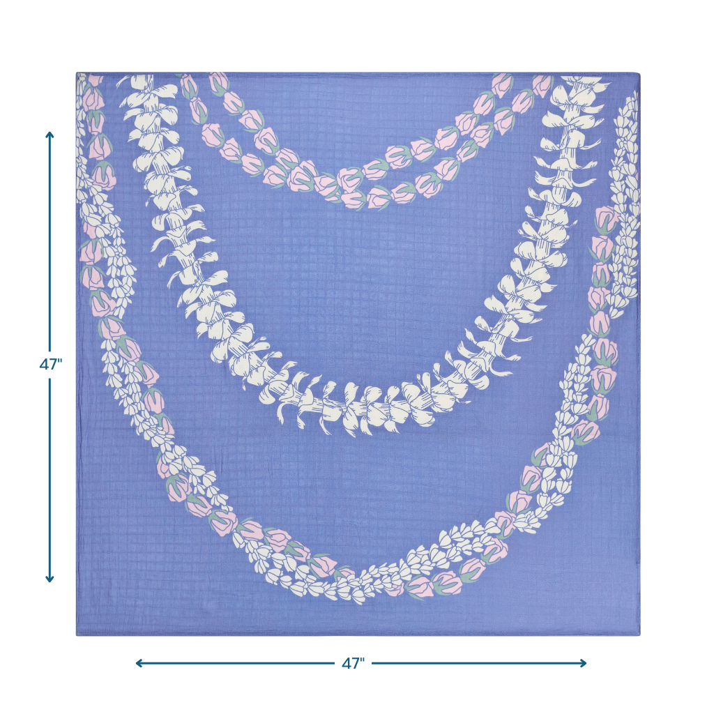 Lei Punahele Muslin Swaddle Blanket
