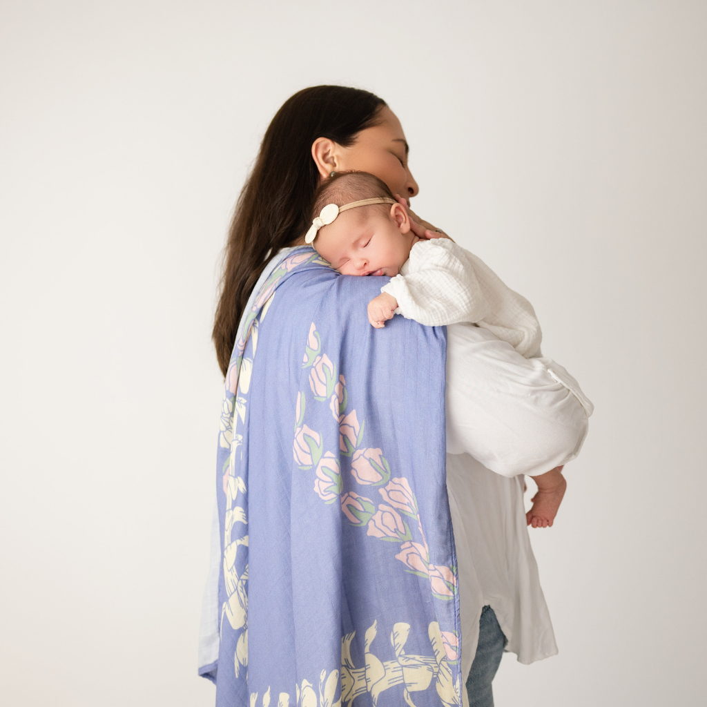 Lei Punahele Muslin Swaddle Blanket
