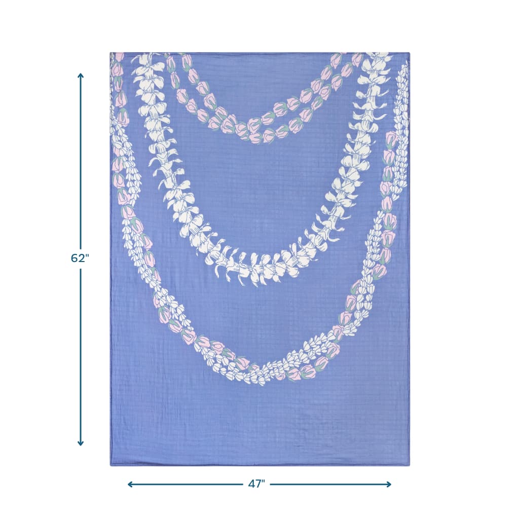 Lei Punahele Throw Blanket