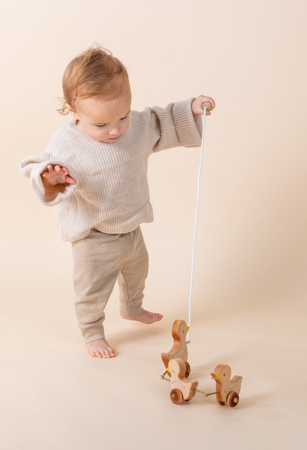 Pull Toy - The 3 Bears | Maple Wood | Made In The Usa 🇺🇸
