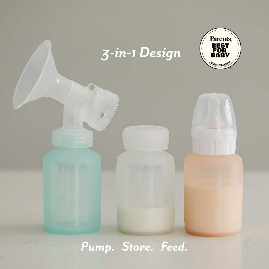 Silicone Breast Milk Storage (set Of 3)