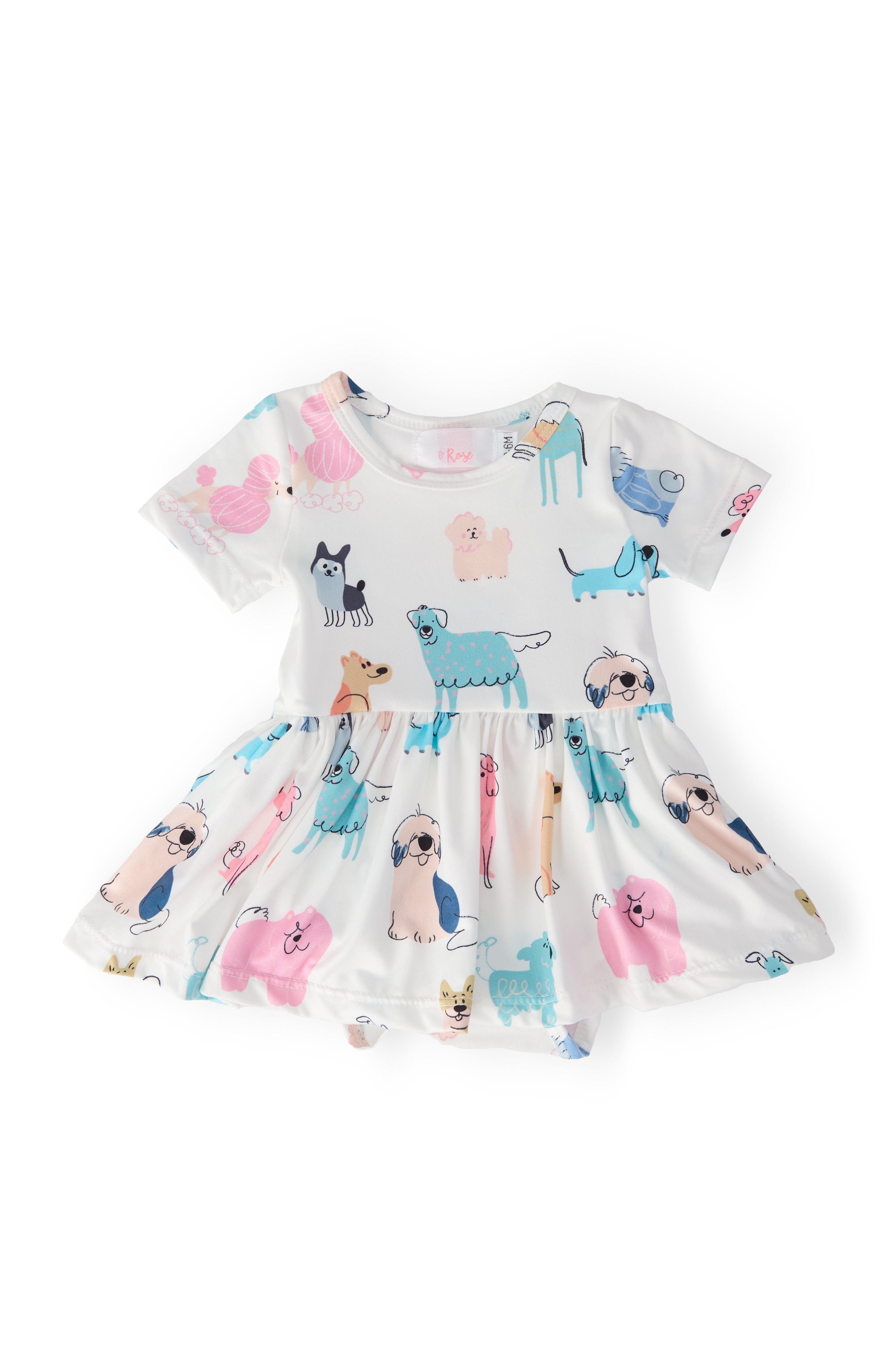 Puppy Pals S/s Twirl Bodysuit