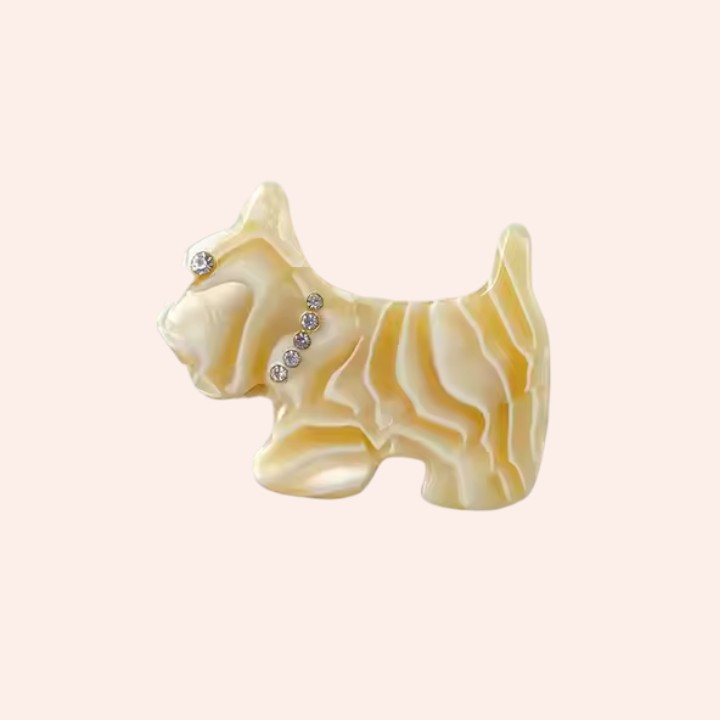 Puppy Kisses Hair Clip