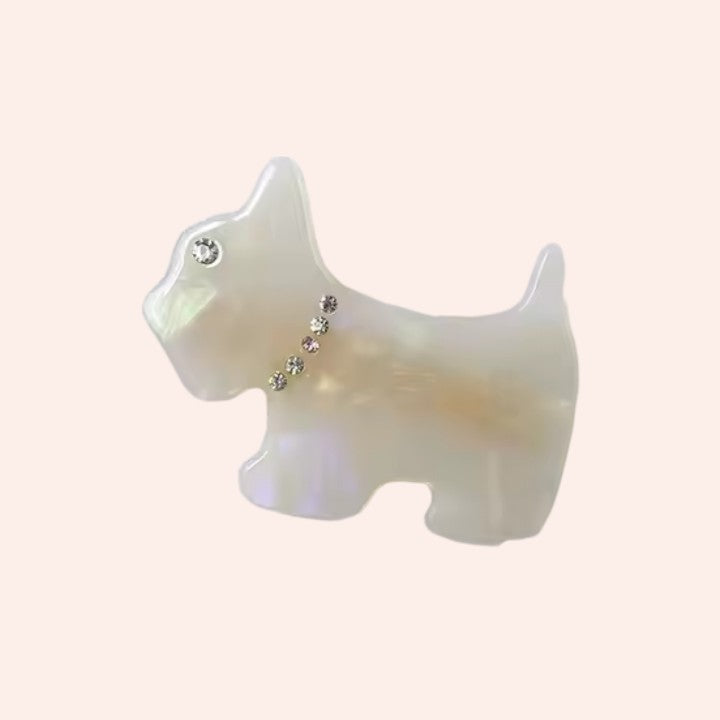 Puppy Kisses Hair Clip