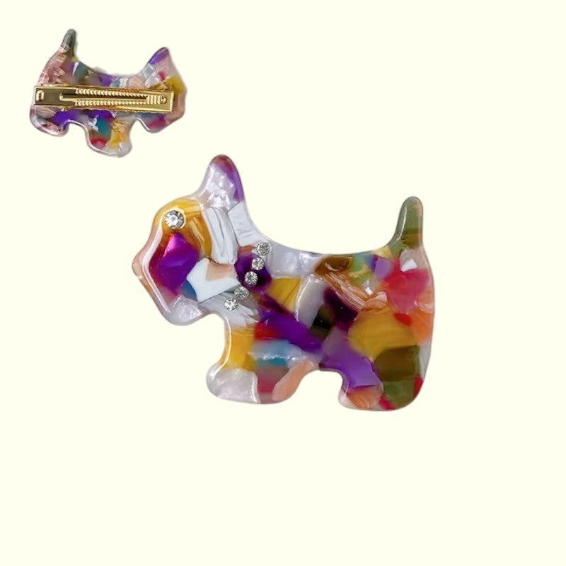 Puppy Kisses Hair Clip