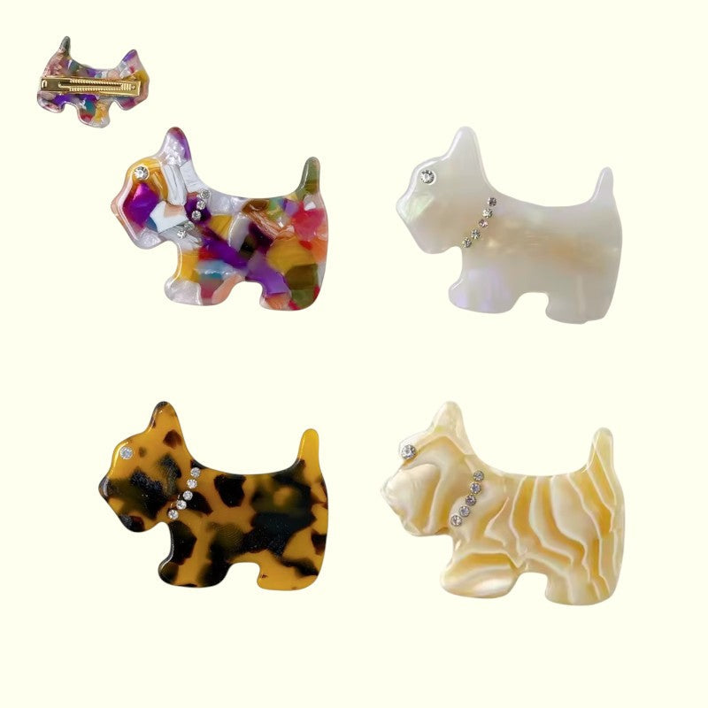 Puppy Kisses Hair Clip