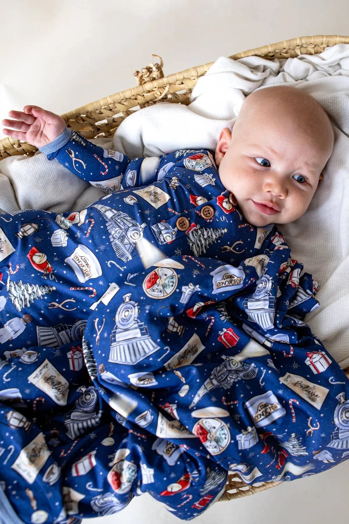 Polar Express Convertible Romper